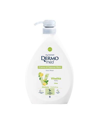 Sapun lichid pentru maini Dermomed, 1 L, Lime vitalita