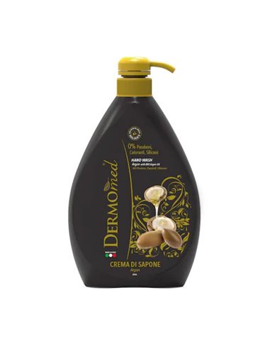 Sapun lichid Dermomed crema, 1 L, Argan oil