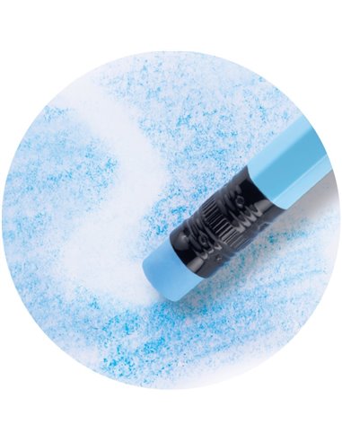 Creioane colorate lacuite cu radiera Pelikan, Sectiune Hexagonala, 12 culori