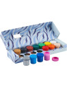 400174836,Acuarele guase oxford kids pentru afise, set 14 culori, recipient 20ml, include auriu, argintiu si culoarea pielii, mo