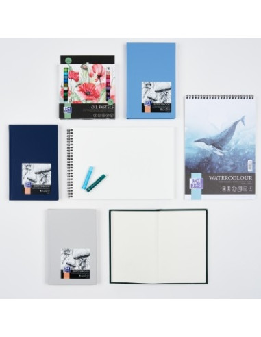 400184263,Creioane cerate oxford oil pastels, set 24 culori, colectia artistic