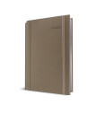 2026-9495520,Agenda datata RO A5 2026 Herlitz Premium Deluxe Borneo, 352 pagini, Bej cu margine argintie