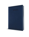 2026-9493770,Agenda datata RO A5 2026 Herlitz Premium Deluxe Alghero, 352 pagini, Albastru/Gri cu margine aurie