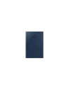 2026-9498020,Agenda datata RO, A5 2026 Herlitz Premium Deluxe Chiavenna, 352 pagini, Albastru cu margine argintie