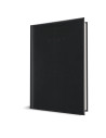 2026-9492800,Agenda datata Herlitz 2026 RO A5, 352 pagini, coperta buretata, Negru