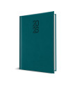 2026-9493670,Agenda datata 2026 Tucson RO A5, 352 pagini, coperta buretata, Albastru petrol