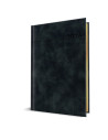 2026-9495490,Agenda datata RO, A5 2026 Herlitz Premium Deluxe Chia, 352 pagini, Negru cu margine argintie