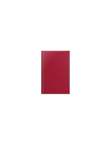 2026-9492840,Agenda datata Herlitz 2026 RO A5, 352 pagini, coperta buretata, Rosu