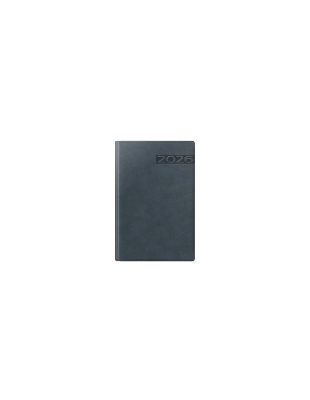 2026-9495460,Agenda datata RO, A5 2026 Herlitz Premium Deluxe Teano, 352 pagini, Albastru inchis cu margine bronz