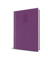 2026-9497810,Agenda datata 2026 Tucson RO A5, 352 pagini, coperta buretata, Liliac