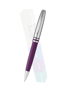 Pix metal Pelikan jazz cu mina albastra in cutie carton, Viola
