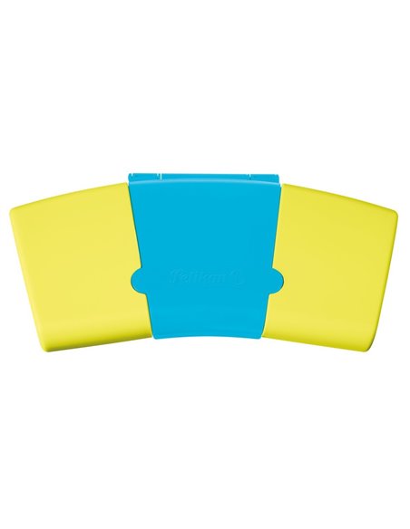 Acuarele 735 procolor, 12 culori, turcoaz/galben neon