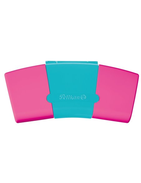 Acuarele 735 procolor, 12 culori, turcoaz/roz