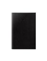 Agenda datata ro a5, 352 pagini, coperta din piele sintetica, corinaldo deluxe, culoare negru 2026