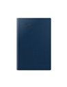 Agenda datata ro a5, 352 pagini, coperta din piele sintetica, premium deluxe loreto, culoare albastru, margini tiparite `ghost`,