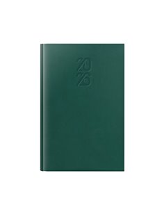 Agenda datata tucson ro a5, 352 pagini, coperta buretata, culoare verde 2026