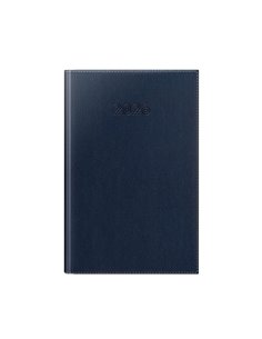 Agenda datata ro a5, 352 pagini, coperta din piele sintetica, corinaldo deluxe, culoare albastru 2026