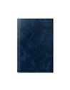 Agenda datata ro a5, 352 pagini, coperta din piele sintetica, premium deluxe chia, culoare bleumarin, margini folio argintiu, 20