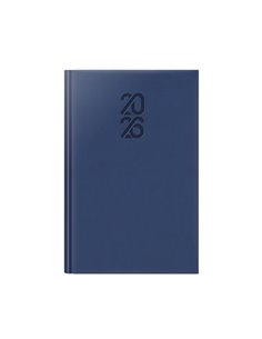 Agenda datata tucson ro a5, 352 pagini, coperta buretata, culoare bleumarin 2026