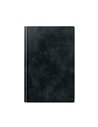 Agenda datata ro a5, 352 pagini, coperta din piele sintetica, premium deluxe chia, culoare negru, margini folio auriu, 2026