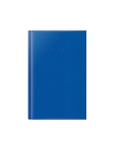 Agenda datata ro a5, 352 pagini, coperta buretata, culoare albastru deschis 2026