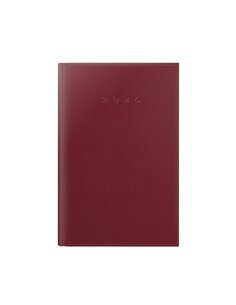 Agenda datata ro a5, 352 pagini, coperta buretata, culoare bordo 2026