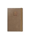 Agenda datata ro a5, 352 pagini, coperta din piele sintetica, premium deluxe bolgheri, culoare maro, 2026