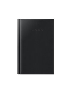Agenda datata ro a5, 352 pagini, coperta buretata, culoare negru 2026