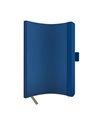 Agenda nedatata a5 castelli, coperta flexibila nebraska bleumarin, elastic bleumarin, dictando ivory