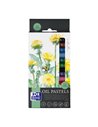 Creioane cerate oxford oil pastels, set 12 culori, colectia artistic