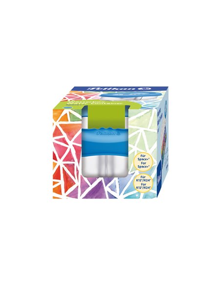 Recipient pentru apa cu 2 compartimente Pelikan Space, Albastru