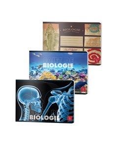 Caiet biologie Pigna, 24 file, 70 g/mp, Policromie