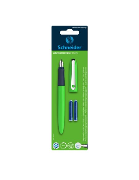 Stilou Schneider Wavy 1 buc/blister Verde