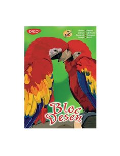 Bloc desen A4 Daco BD417, 16 file, 170 g/mp