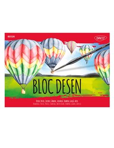 Bloc desen A3 DACO BD326, 15 file, 250g/mp