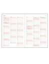 Agenda zilnica A5 2026 Basic EGO, Rosu