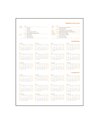 Agenda saptamanala A4 2026 Lux EGO, Albastru petrol texturat