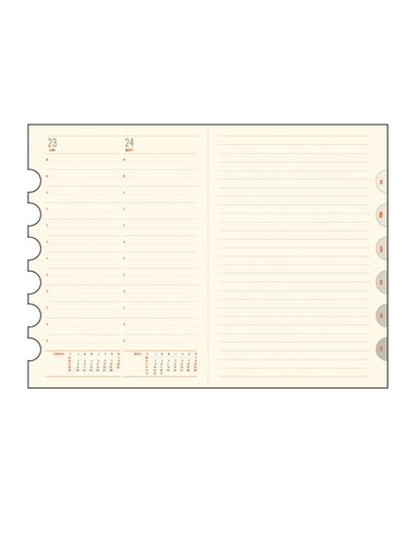 Agenda zilnica A5 2026 Office Ego, Verde