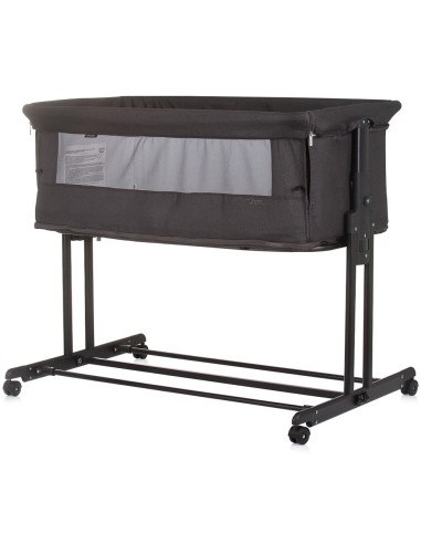 KOSZE0201OB,Patut co-sleeper si tarc Chipolino Zen obsidian