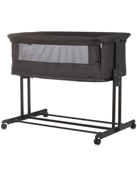 KOSZE0201OB,Patut co-sleeper si tarc Chipolino Zen obsidian