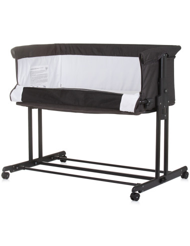 KOSZE0201OB,Patut co-sleeper si tarc Chipolino Zen obsidian