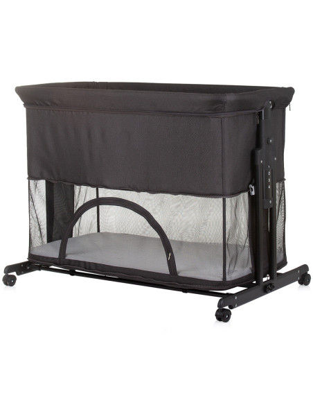 KOSZE0201OB,Patut co-sleeper si tarc Chipolino Zen obsidian