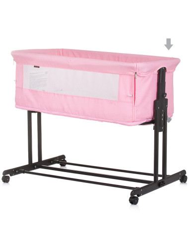 KOSZE0206FL,Patut co-sleeper si tarc Chipolino Zen flamingo