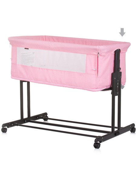 KOSZE0206FL,Patut co-sleeper si tarc Chipolino Zen flamingo