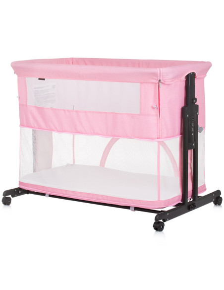 KOSZE0206FL,Patut co-sleeper si tarc Chipolino Zen flamingo