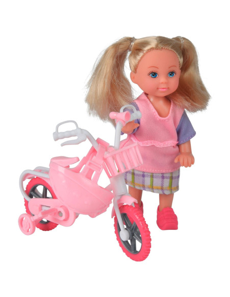 S105731715-ROZ,Papusa Simba Evi Love My First Bike 12 cm roz S105731715-ROZ,Papusa Simba Evi Love My First Bike 12 cm roz