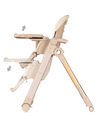 STHSC02502TR,Scaun de masa Chipolino Super Chef 2 in 1 tiramisu