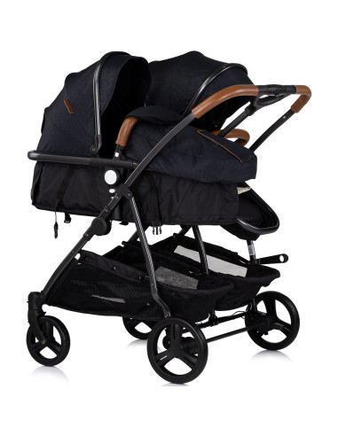 KBDS02501BB,Carucior gemeni Chipolino Duo Smart 2 in 1 blackberry