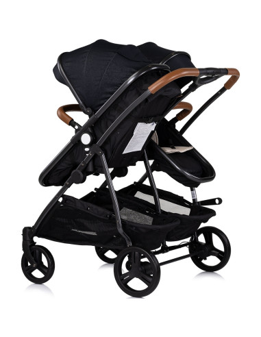 KBDS02501BB,Carucior gemeni Chipolino Duo Smart 2 in 1 blackberry