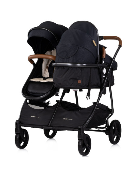 KBDS02501BB,Carucior gemeni Chipolino Duo Smart 2 in 1 blackberry